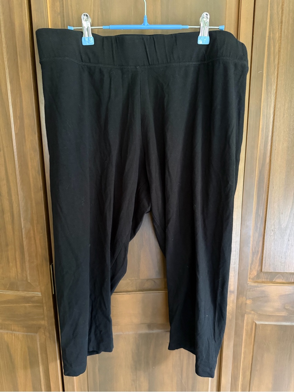 Sonoma Black Cropped Leggings XXL